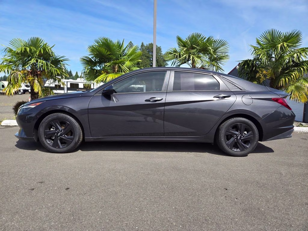 2021 Portofino Gray Hyundai Elantra SEL FWD Sedan