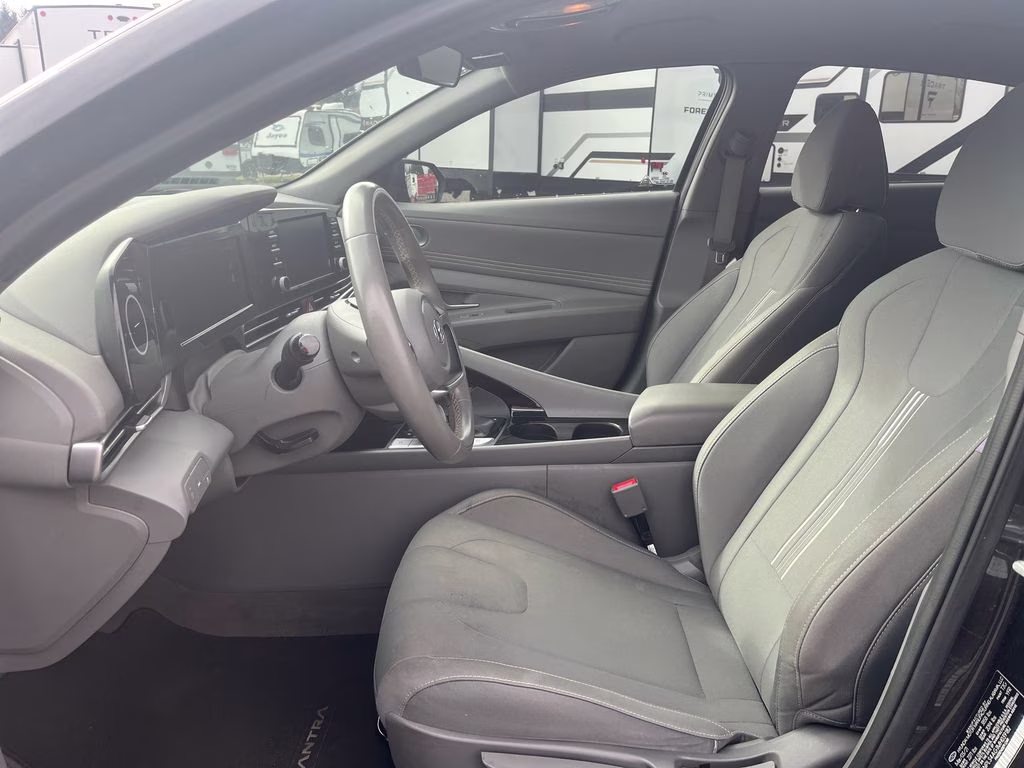 2021 Portofino Gray Hyundai Elantra SEL FWD Sedan