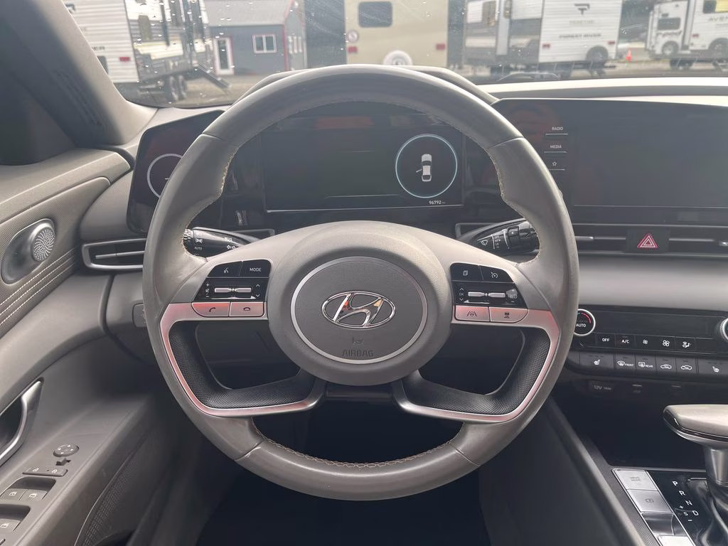 2021 Portofino Gray Hyundai Elantra SEL FWD Sedan