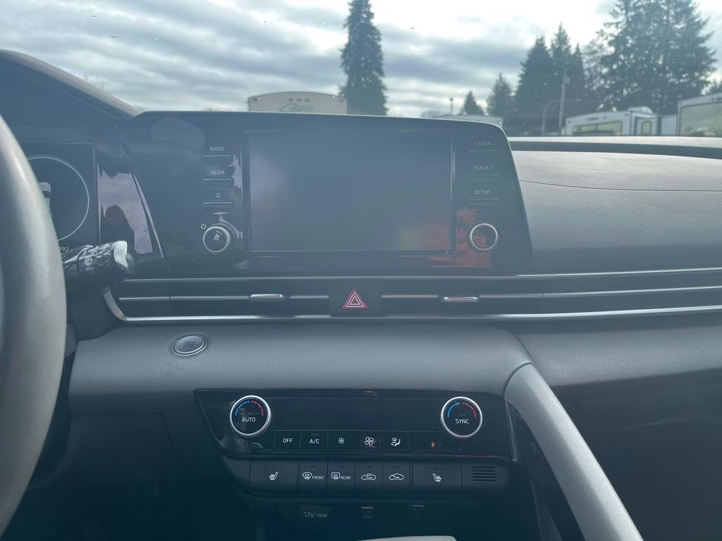 2021 Portofino Gray Hyundai Elantra SEL FWD Sedan