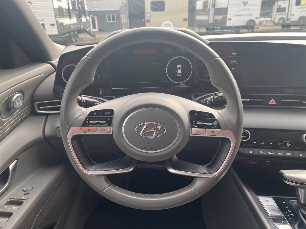 2021 Portofino Gray Hyundai Elantra SEL FWD Sedan