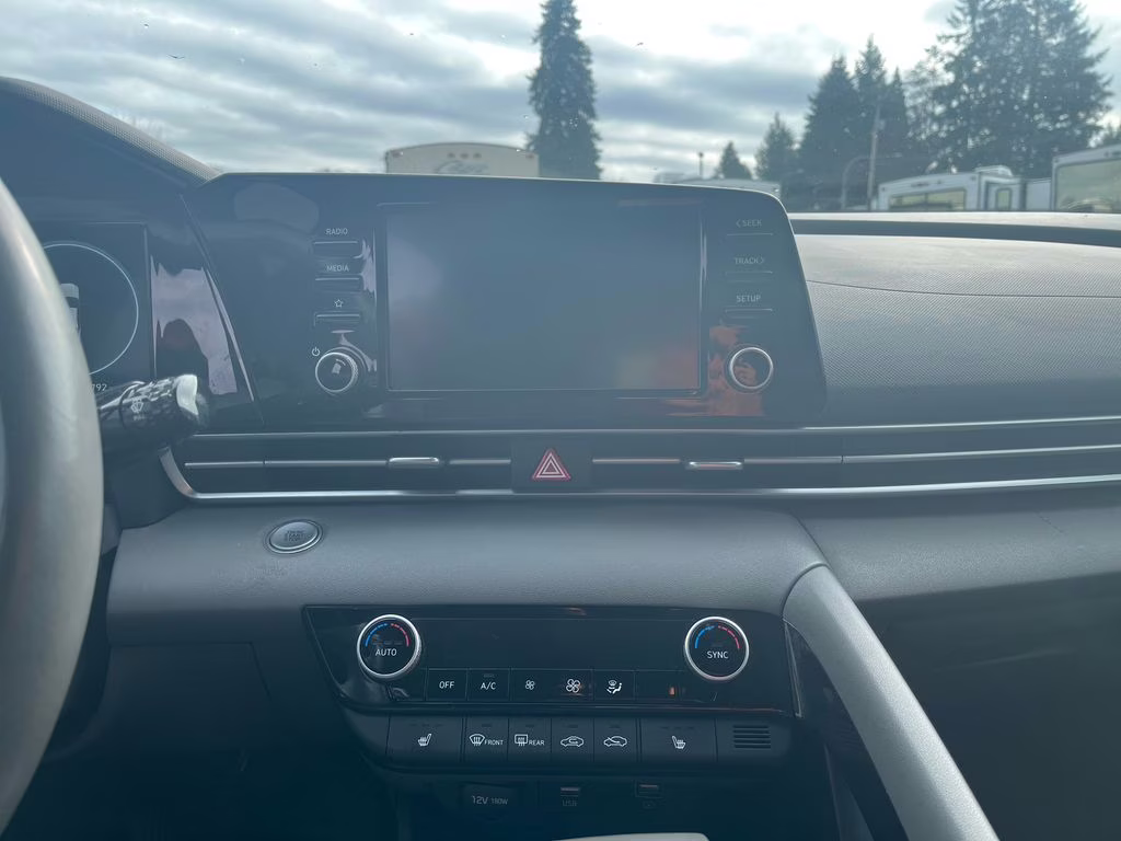 2021 Portofino Gray Hyundai Elantra SEL FWD Sedan