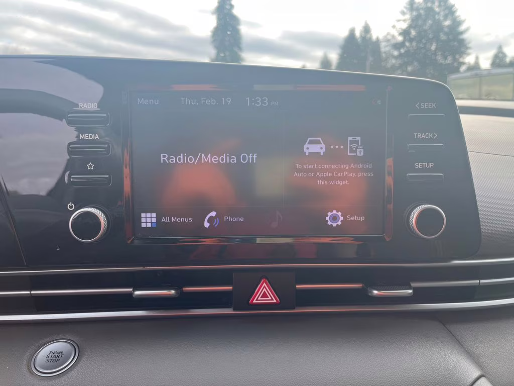 2021 Portofino Gray Hyundai Elantra SEL FWD Sedan