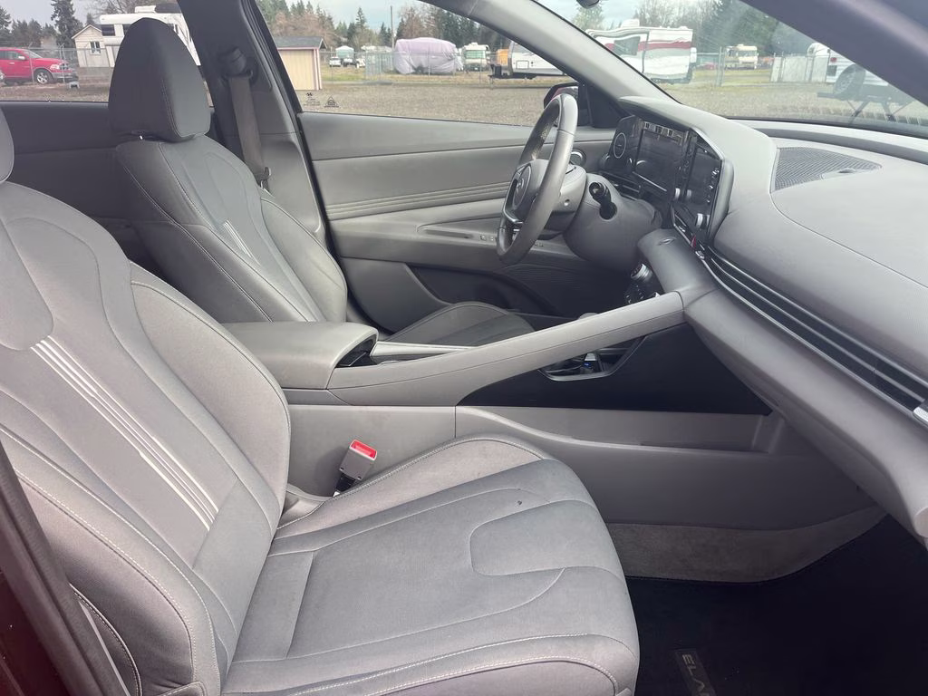 2021 Portofino Gray Hyundai Elantra SEL FWD Sedan