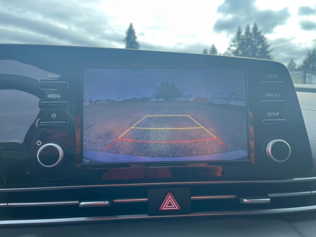 2021 Portofino Gray Hyundai Elantra SEL FWD Sedan