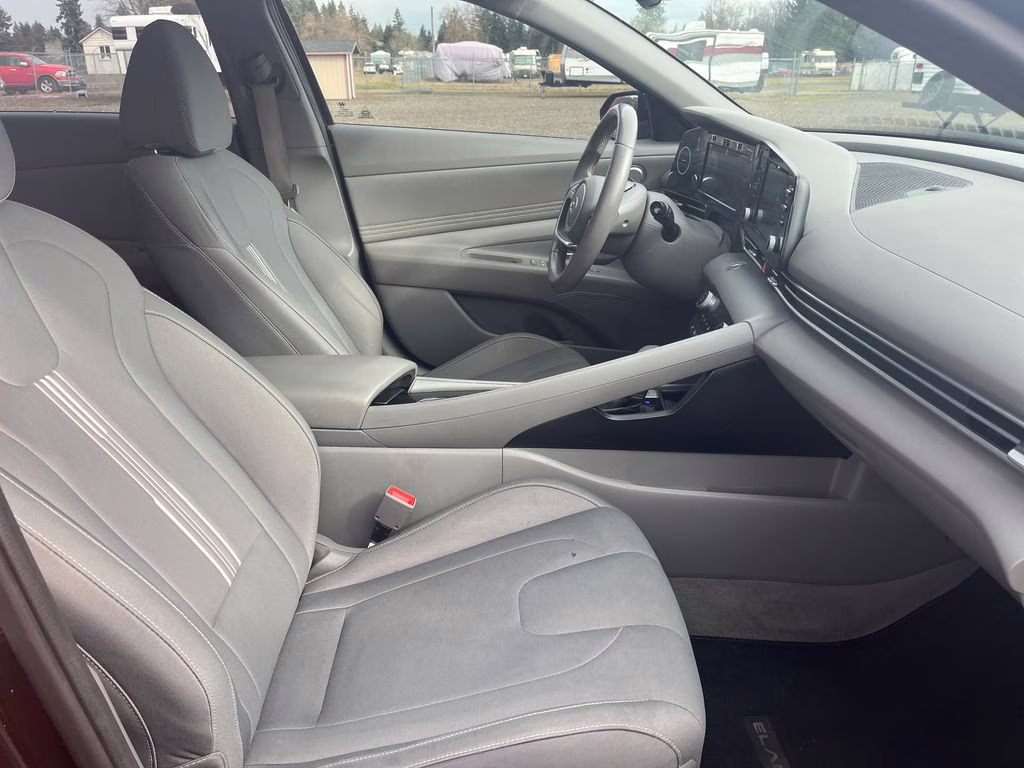 2021 Portofino Gray Hyundai Elantra SEL FWD Sedan