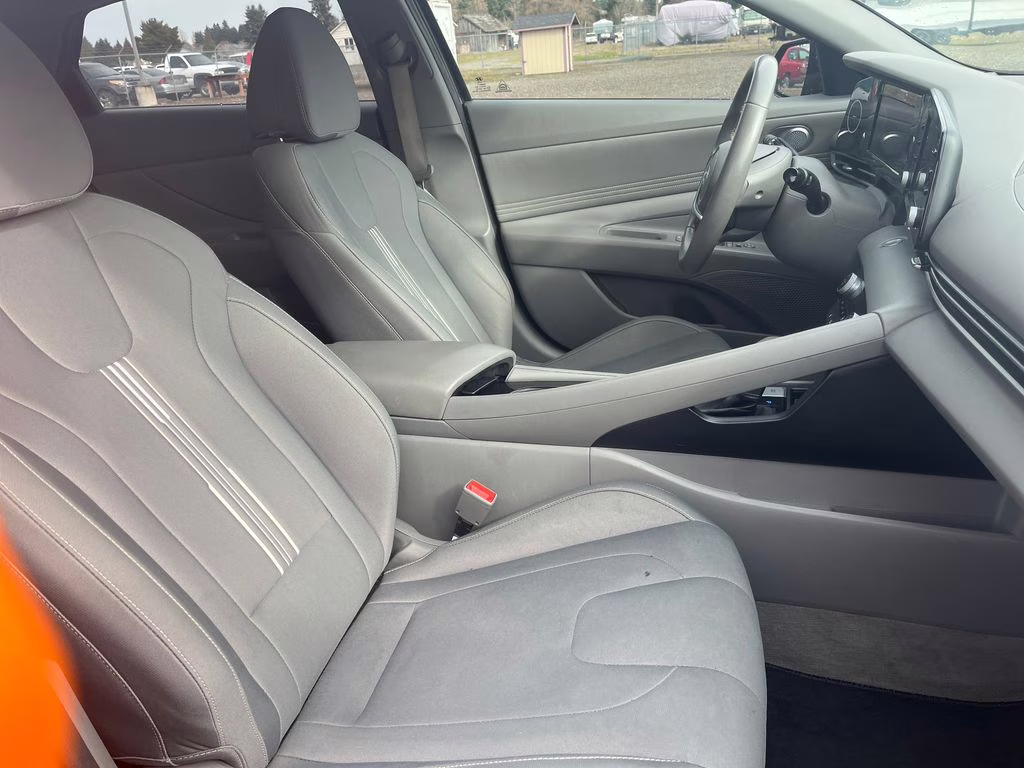 2021 Portofino Gray Hyundai Elantra SEL FWD Sedan