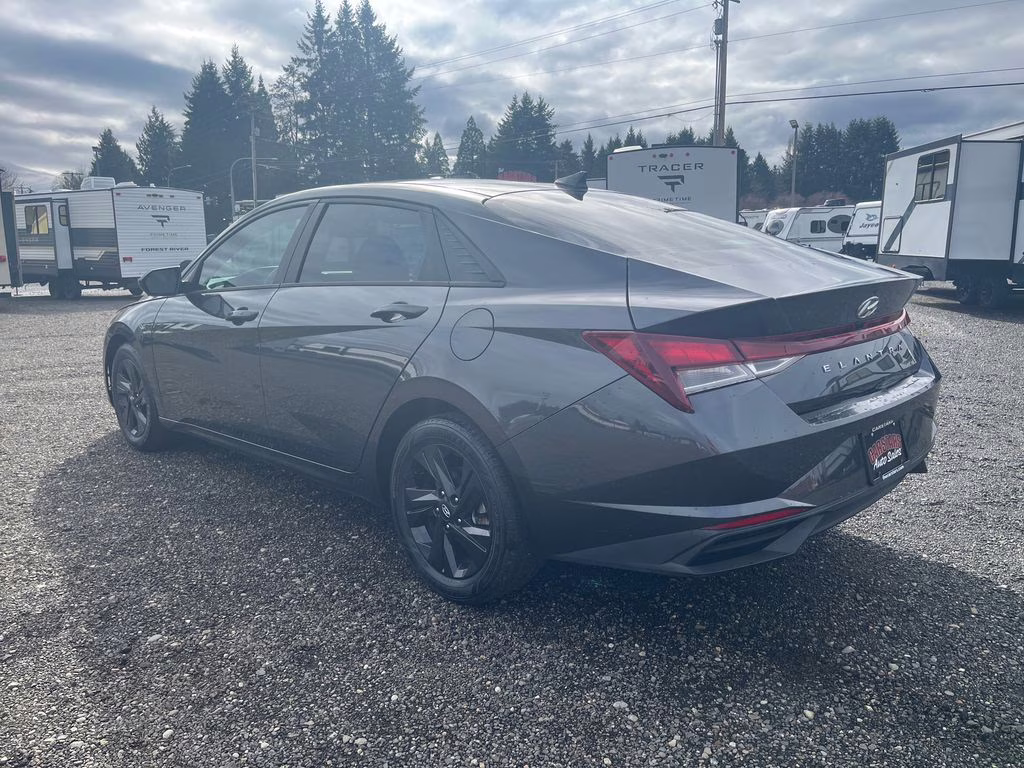 2021 Portofino Gray Hyundai Elantra SEL FWD Sedan