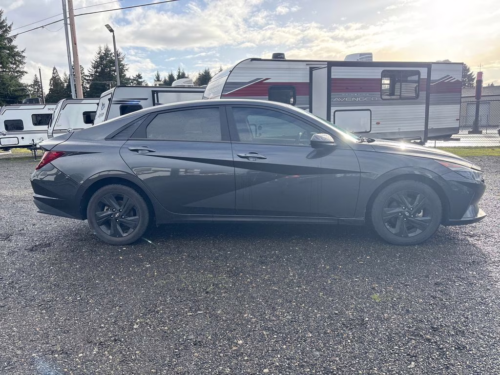 2021 Portofino Gray Hyundai Elantra SEL FWD Sedan