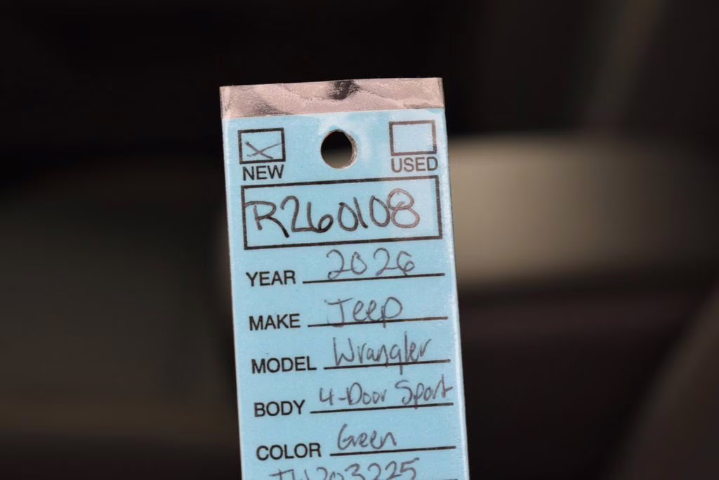 2026 41 Jeep Wrangler Willys 4X4 SUV