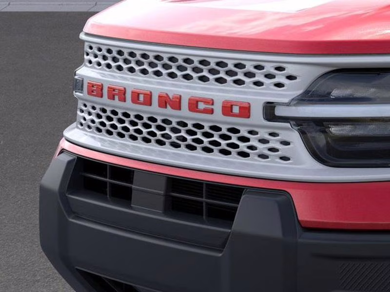2025 Ruby Red Metallic Tinted Clearcoat Ford Bronco Sport Heritage 4X4 SUV