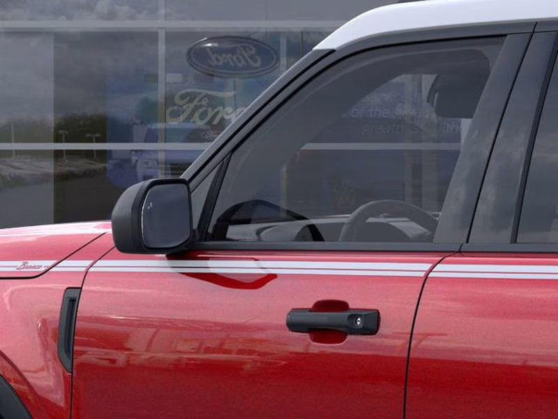 2025 Ruby Red Metallic Tinted Clearcoat Ford Bronco Sport Heritage 4X4 SUV