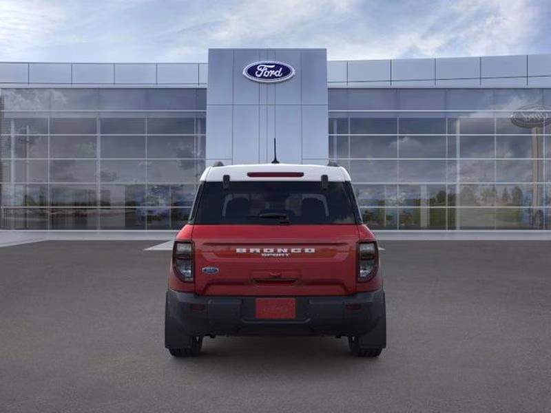 2025 Ruby Red Metallic Tinted Clearcoat Ford Bronco Sport Heritage 4X4 SUV