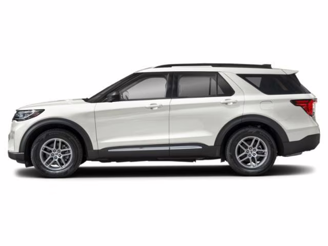 2026 Star White Metallic Tri-Coat Ford Explorer Active w/100A Pkg 4WD 4X4 SUV