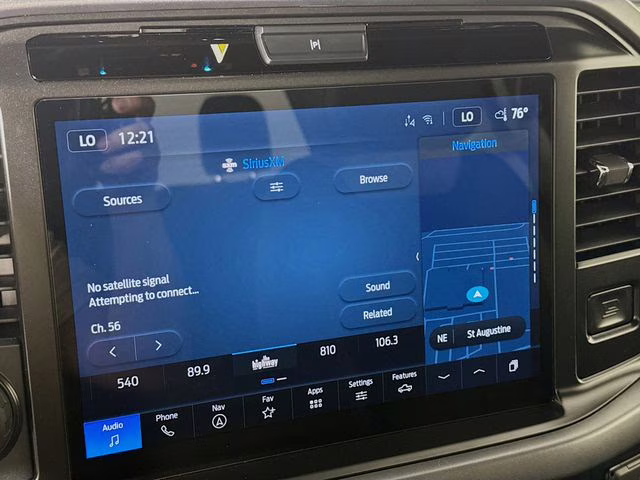 2025 Antimatter Blue Metallic Ford F-150 XLT Black Widow 4X4 Truck