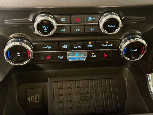 2025 Antimatter Blue Metallic Ford F-150 XLT Black Widow 4X4 Truck