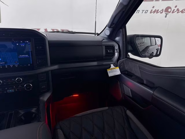 2025 Antimatter Blue Metallic Ford F-150 XLT Black Widow 4X4 Truck