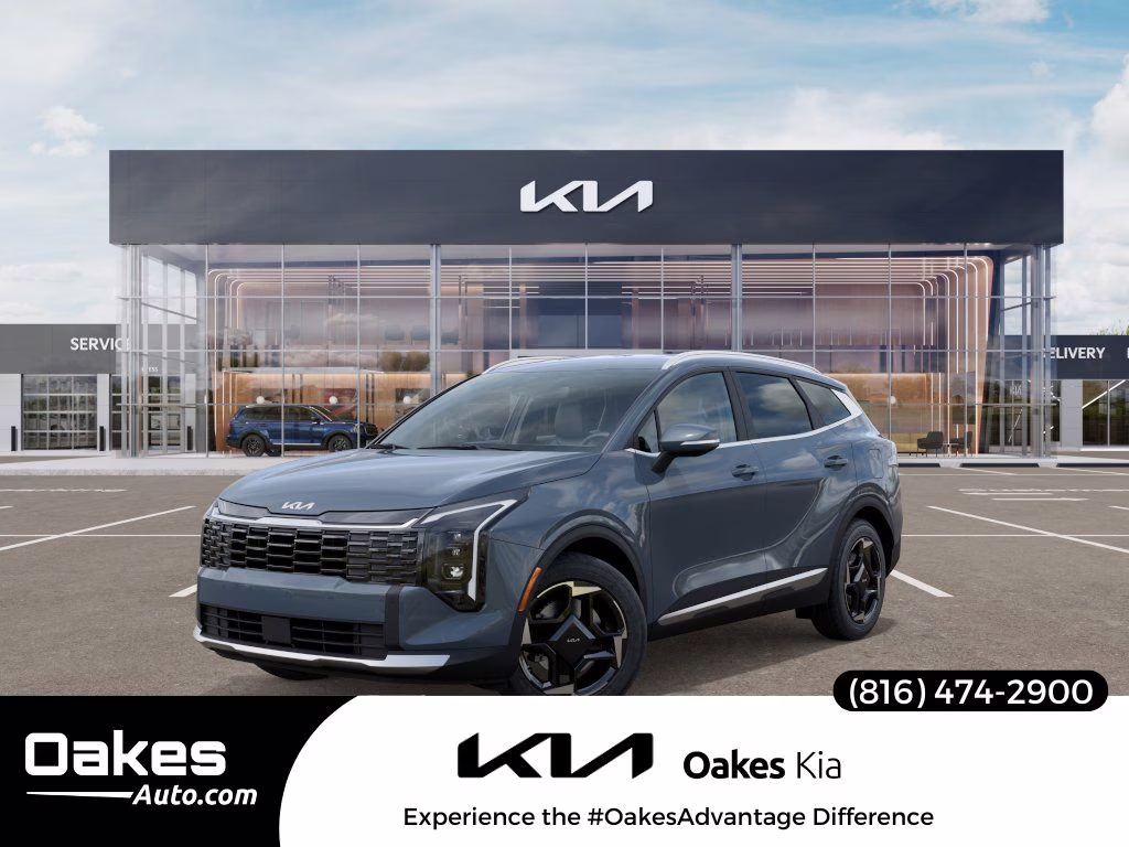 2026 Heritage Blue Kia Sportage Hybrid EX AWD SUV