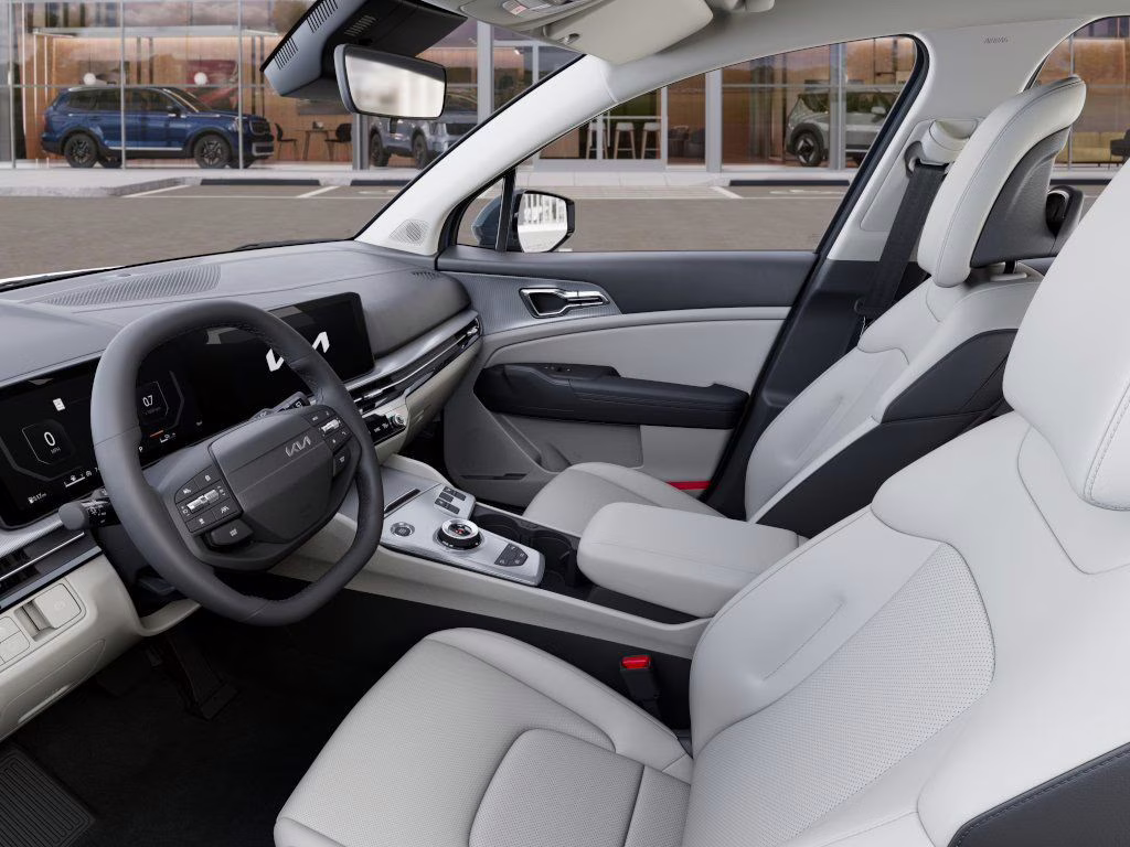 2026 Heritage Blue Kia Sportage Hybrid EX AWD SUV