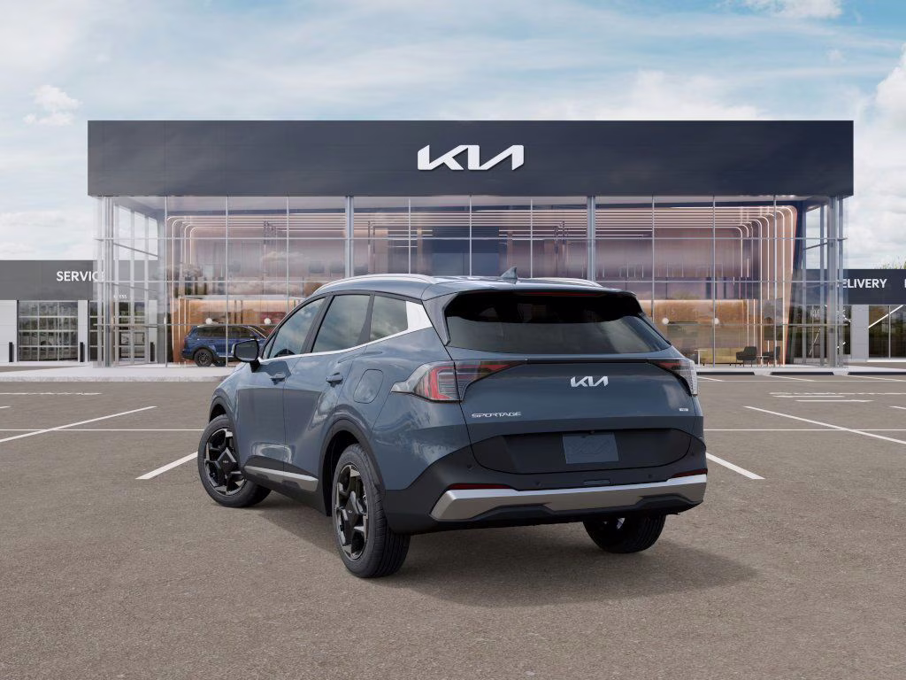 2026 Heritage Blue Kia Sportage Hybrid EX AWD SUV