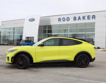 2025 Grabber Yellow Ford Mustang Mach-E Premium AWD SUV