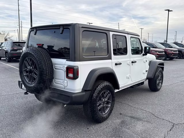2026 Bright White Clearcoat Jeep Wrangler Sport S 4X4 Convertible