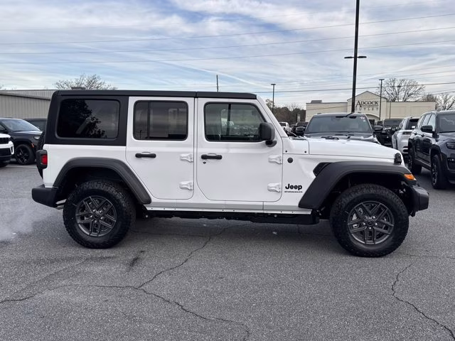 2026 Bright White Clearcoat Jeep Wrangler Sport S 4X4 Convertible