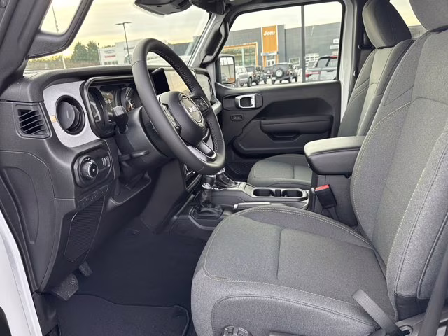 2026 Bright White Clearcoat Jeep Wrangler Sport S 4X4 Convertible