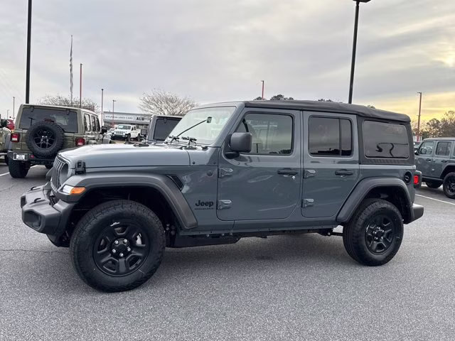 2026 Anvil Clearcoat Jeep Wrangler Sport 4X4 Convertible