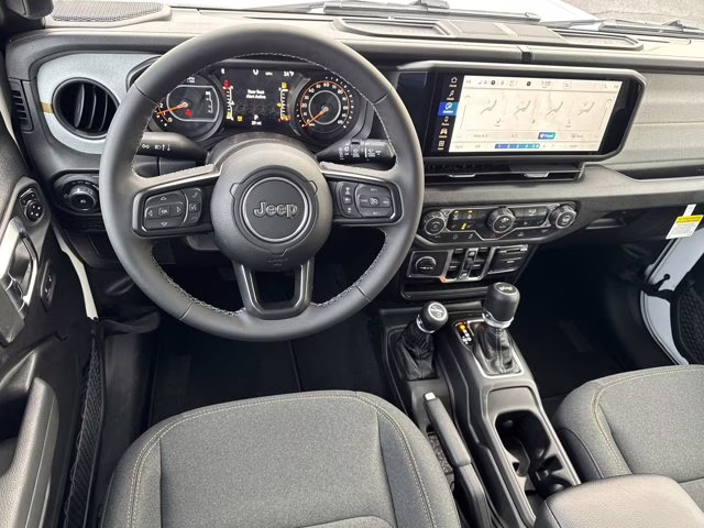 2026 Bright White Clearcoat Jeep Wrangler Sport S 4X4 Convertible