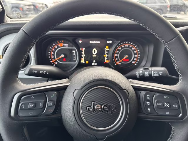 2026 Bright White Clearcoat Jeep Wrangler Sport S 4X4 Convertible