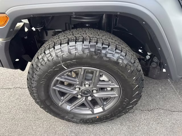 2026 Bright White Clearcoat Jeep Wrangler Sport S 4X4 Convertible