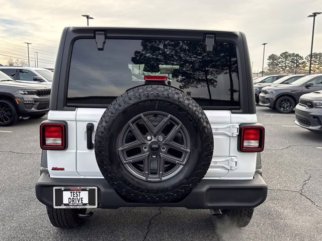 2026 Bright White Clearcoat Jeep Wrangler Sport S 4X4 Convertible