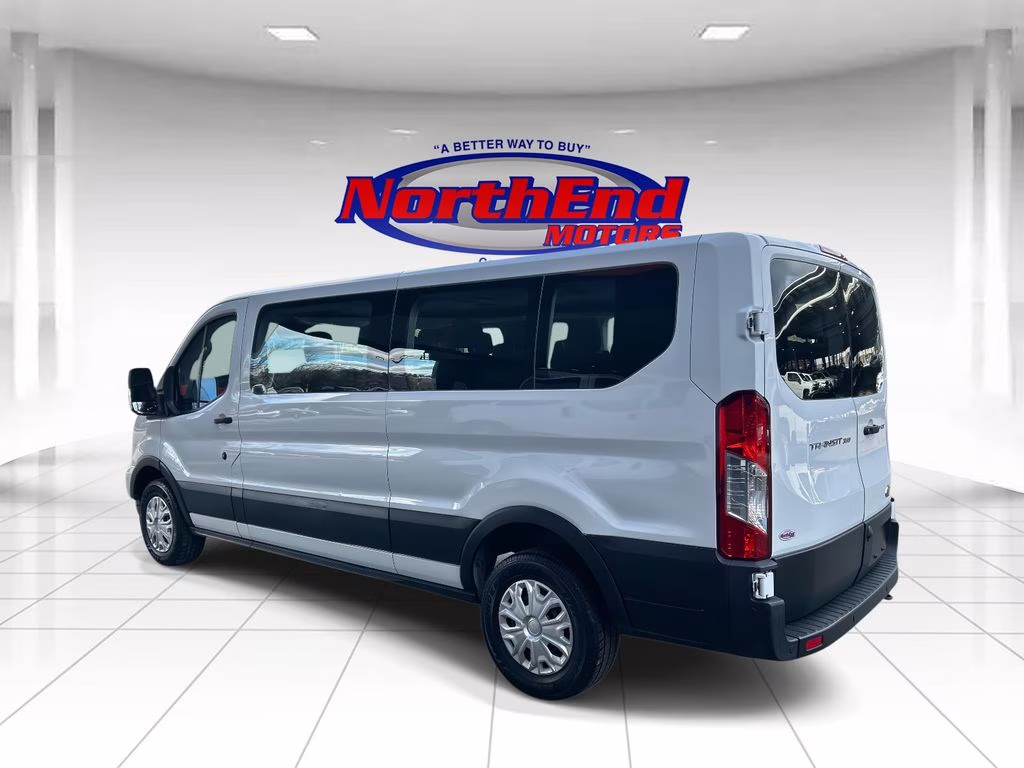 2021 Oxford White Ford Transit-350 XLT RWD Crossover
