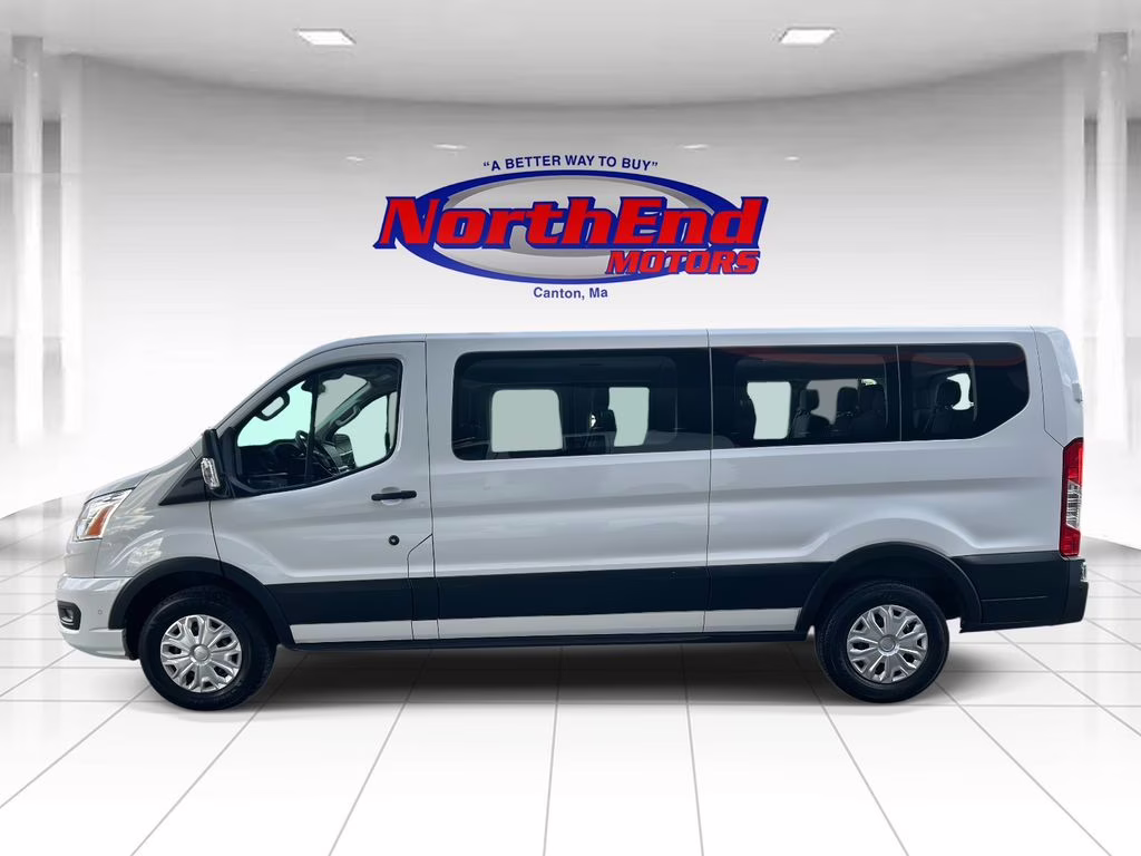 2021 Oxford White Ford Transit-350 XLT RWD Crossover