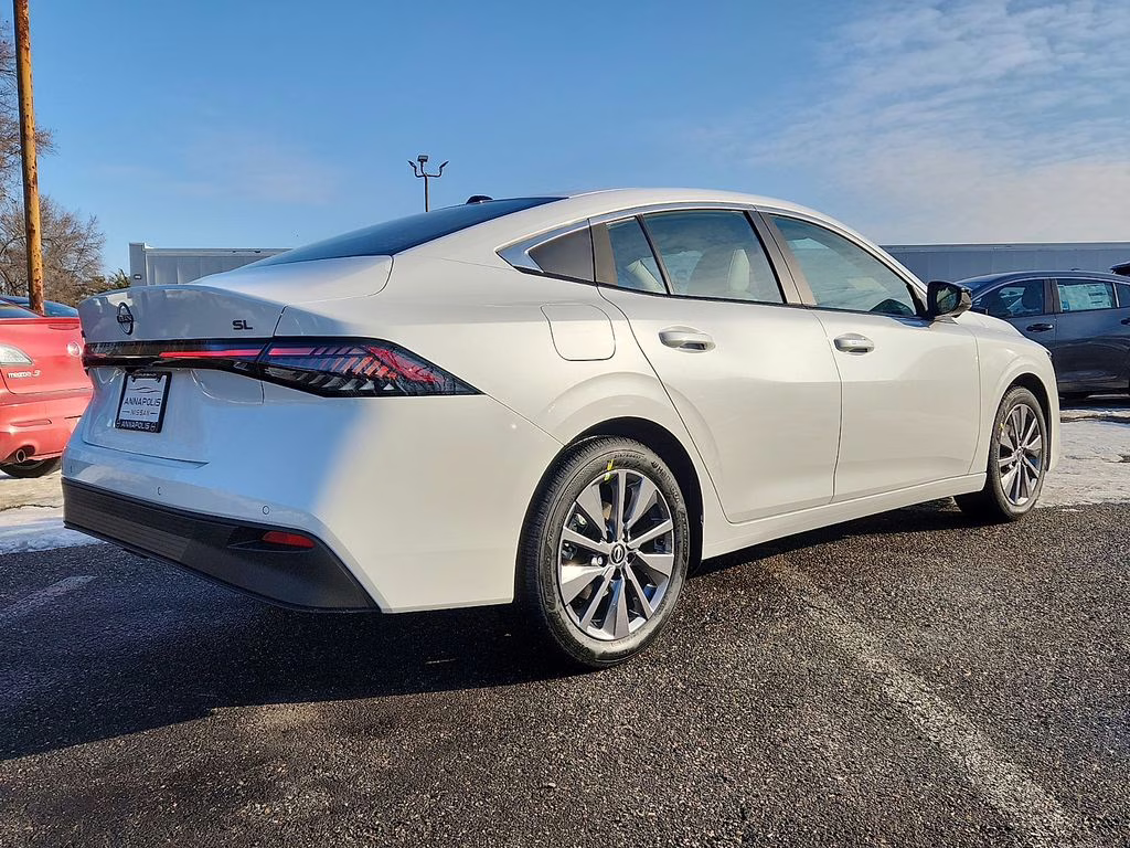 2026 Aspen White Tricoat Nissan Sentra SL FWD Sedan