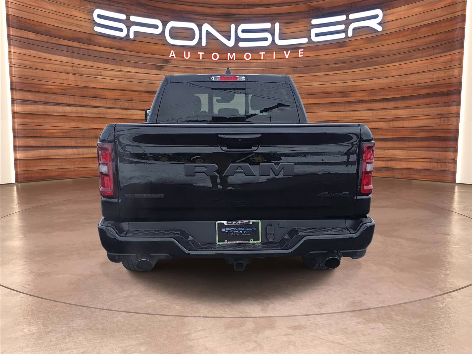 2026 Diamond Black Crystal Pearlcoat Ram 1500 Big Horn 4X4 Truck