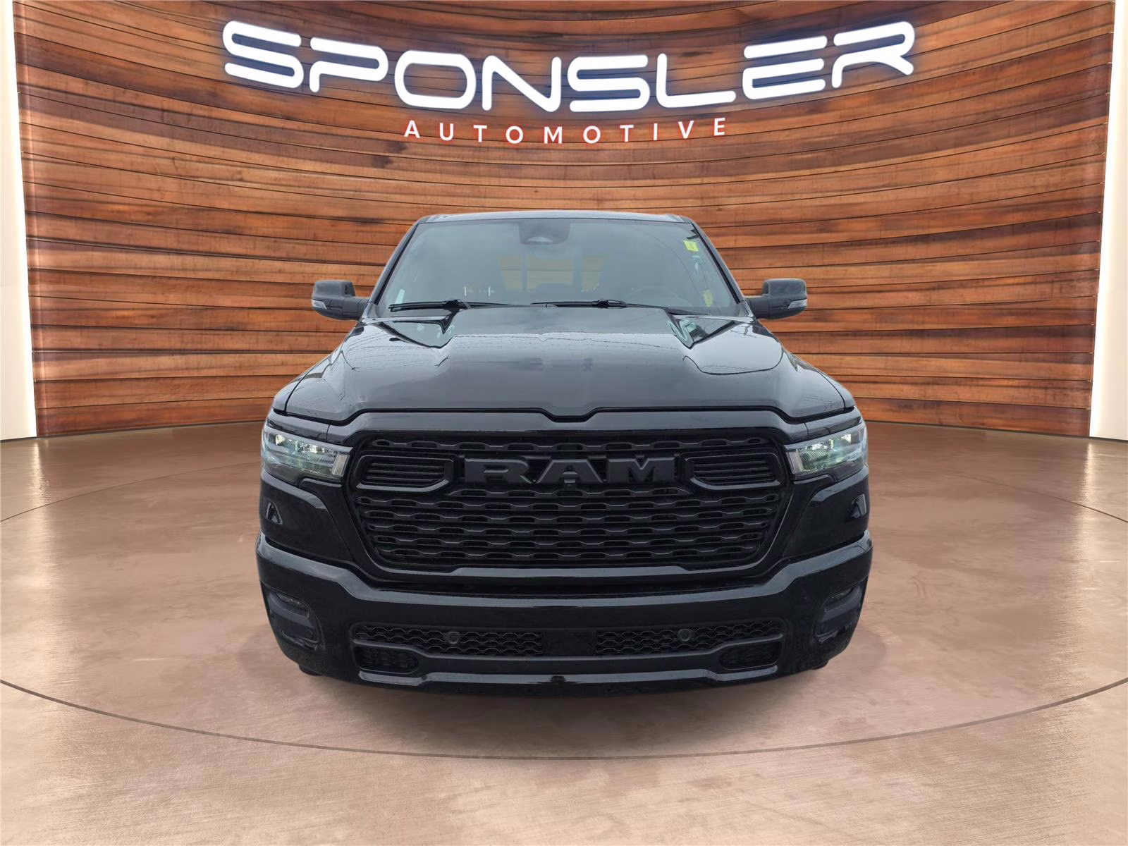 2026 Diamond Black Crystal Pearlcoat Ram 1500 Big Horn 4X4 Truck