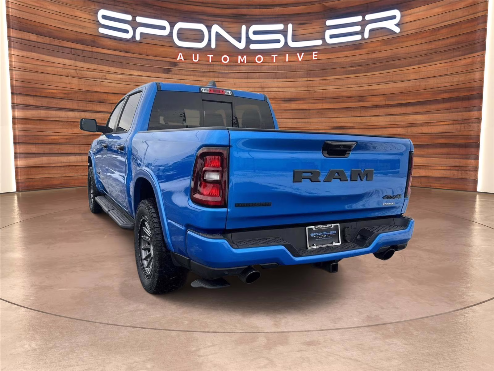 2026 Hydro Blue Pearlcoat Ram 1500 Big Horn 4X4 Truck
