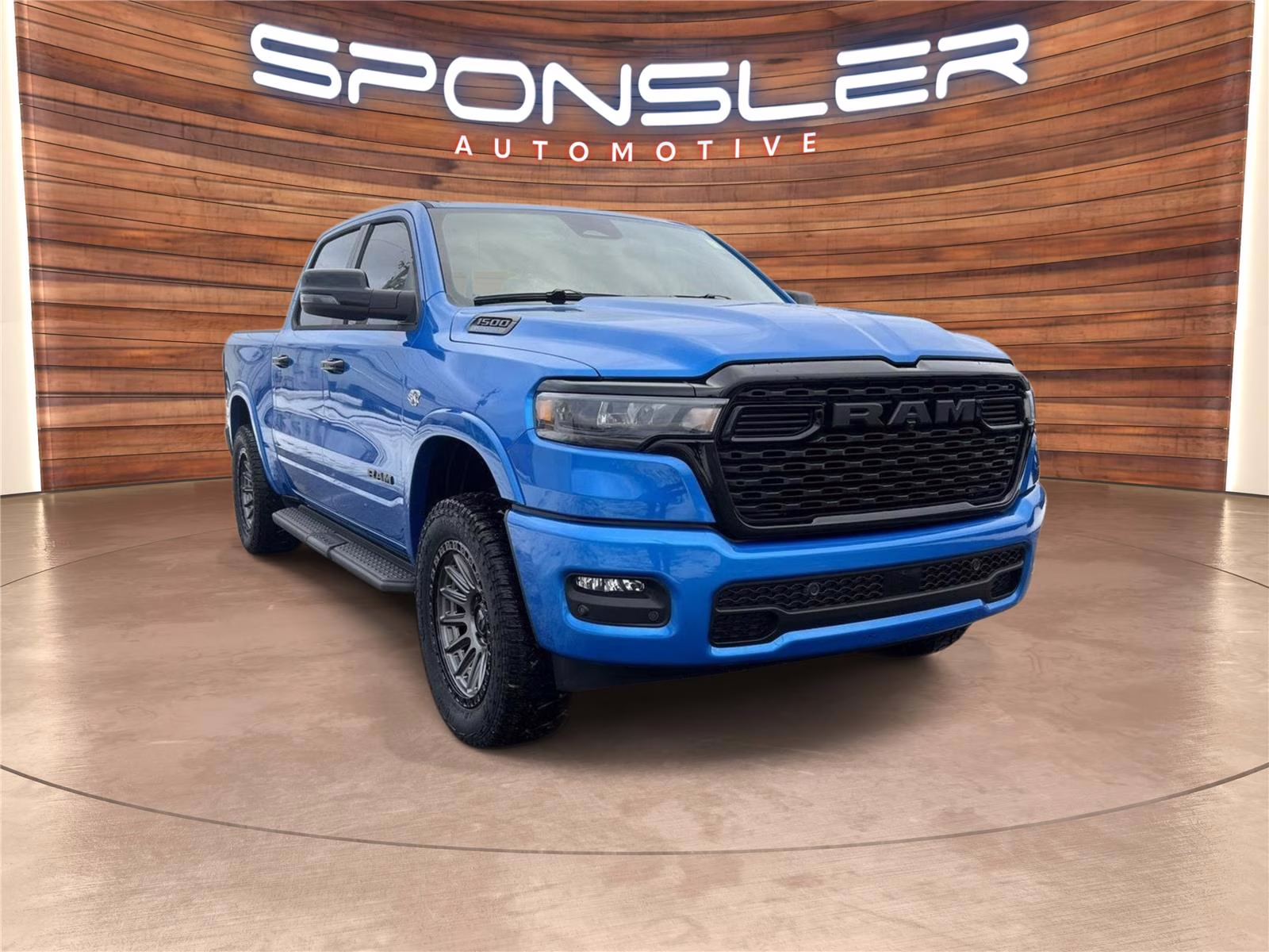 2026 Hydro Blue Pearlcoat Ram 1500 Big Horn 4X4 Truck