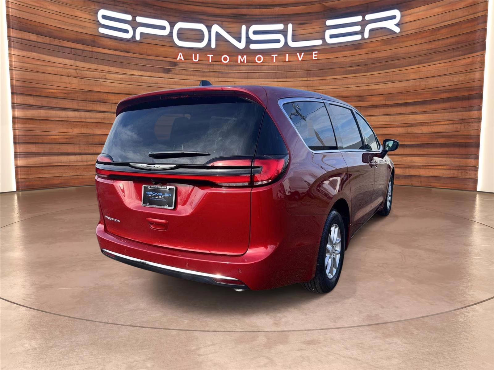 2026 Red Hot Pearlcoat Chrysler Pacifica Select FWD Van