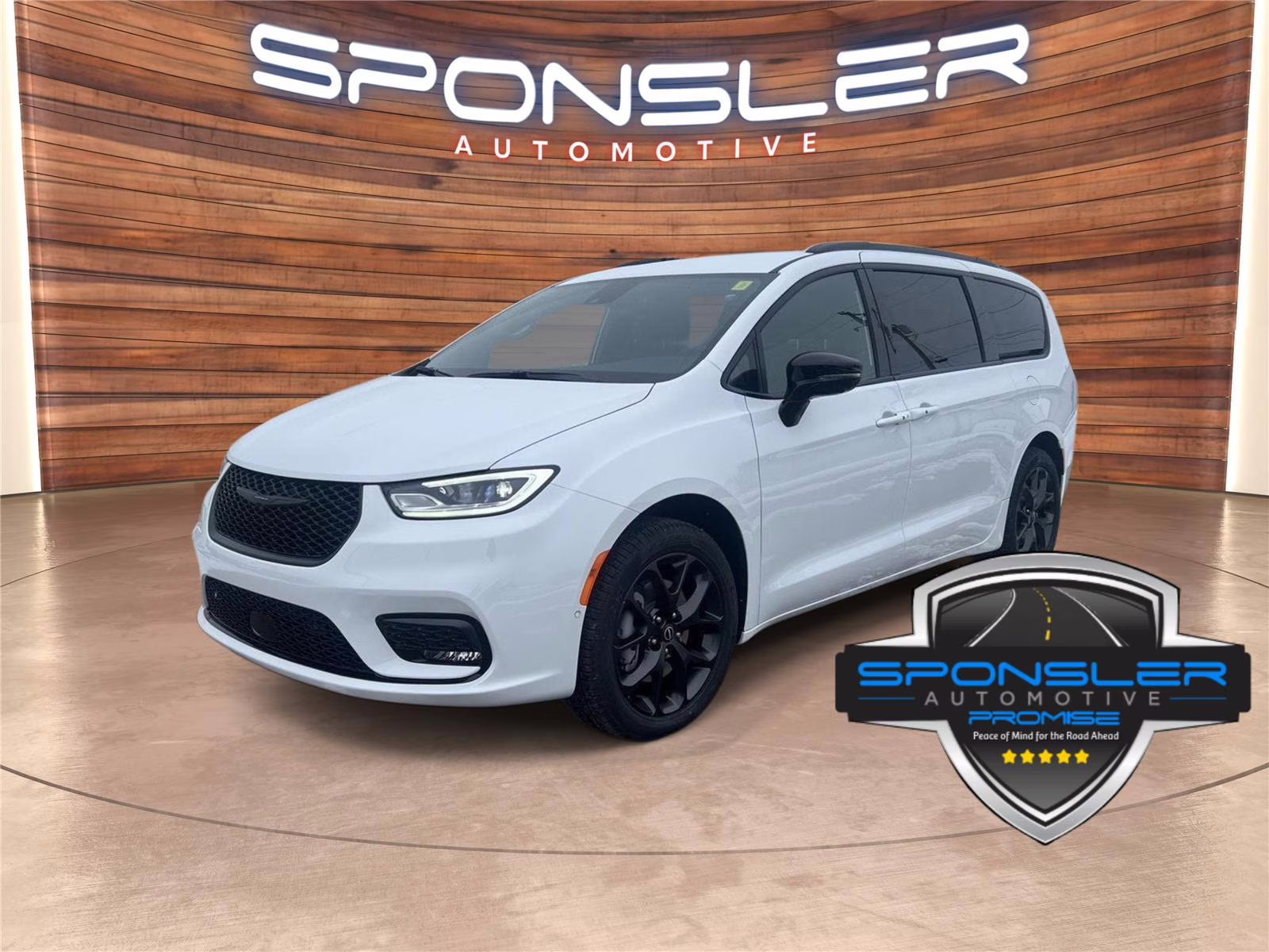 2026 Bright White Clearcoat Chrysler Pacifica Select AWD Van