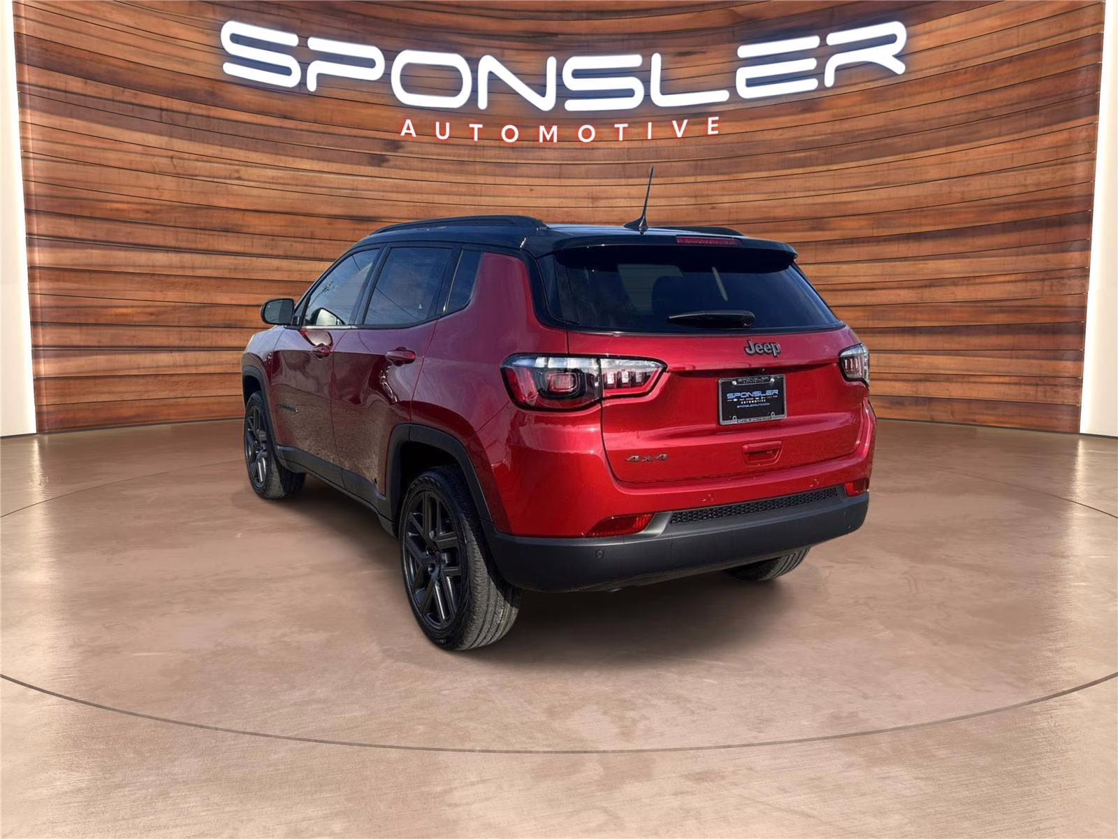 2026 Red Hot Pearlcoat Jeep Compass Limited Altitude 4X4 SUV