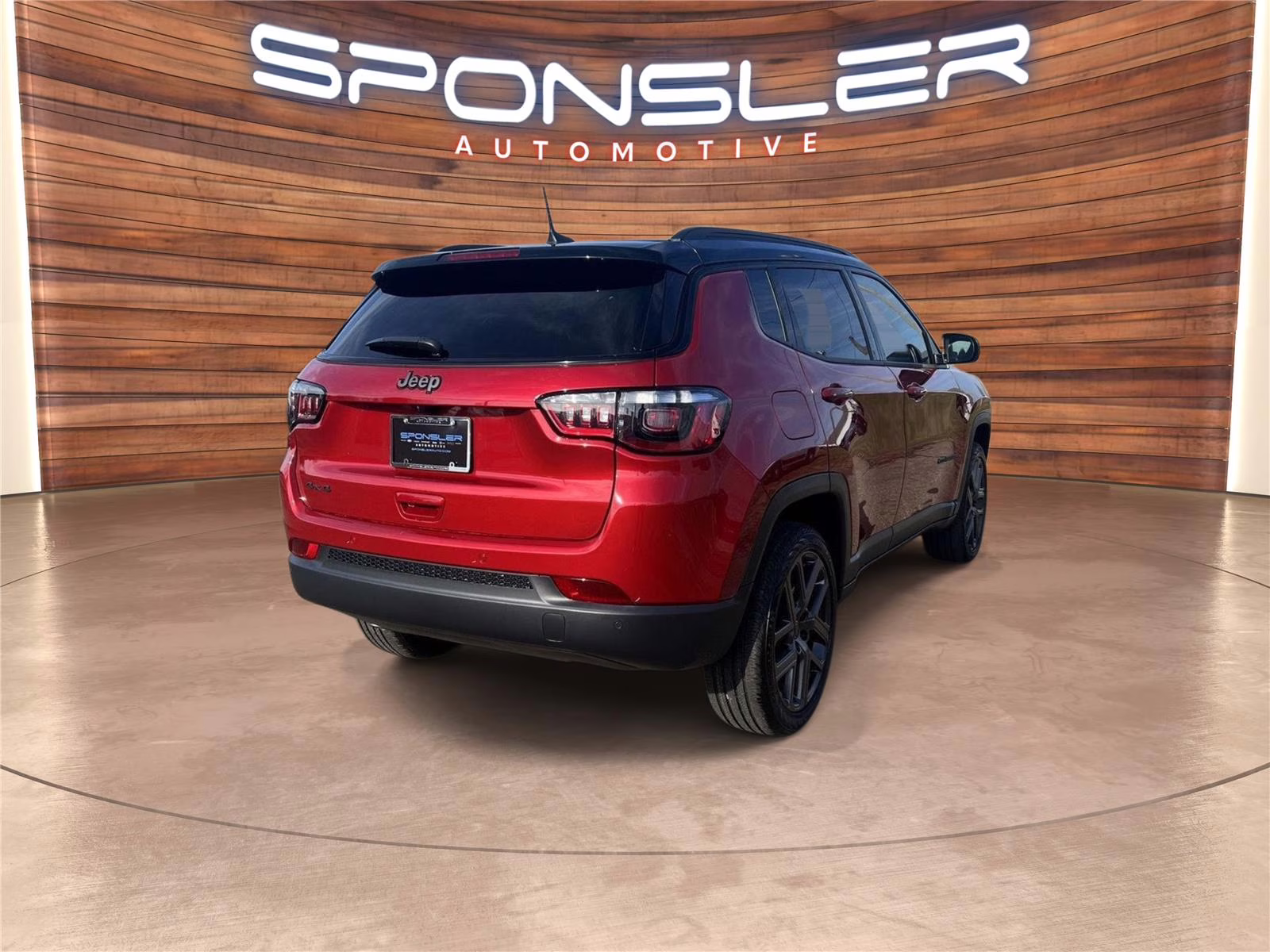 2026 Red Hot Pearlcoat Jeep Compass Limited Altitude 4X4 SUV