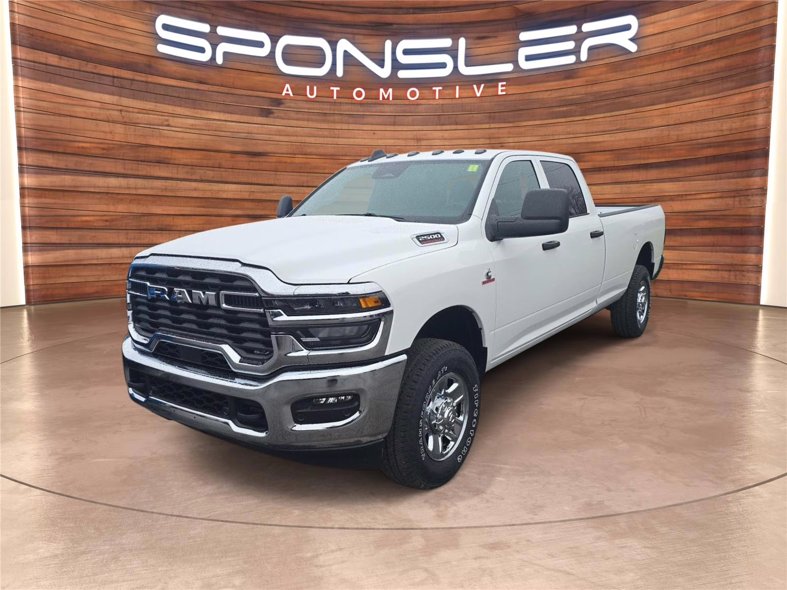 2026 Bright White Clearcoat Ram 2500 Tradesman 4X4 Truck