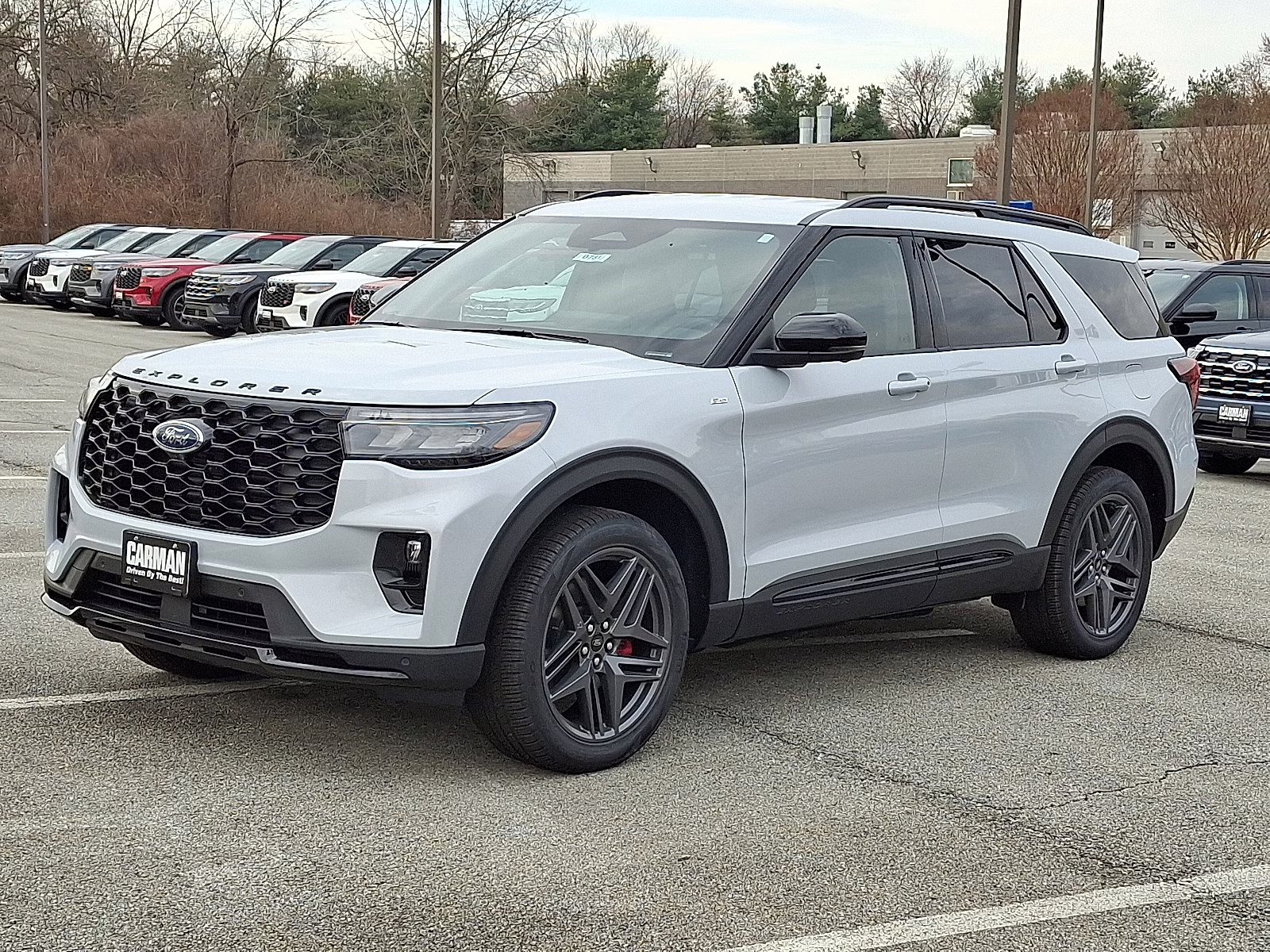 2026 Star White Metallic Tri-Coat - AZ Ford Explorer ST-Line 4X4