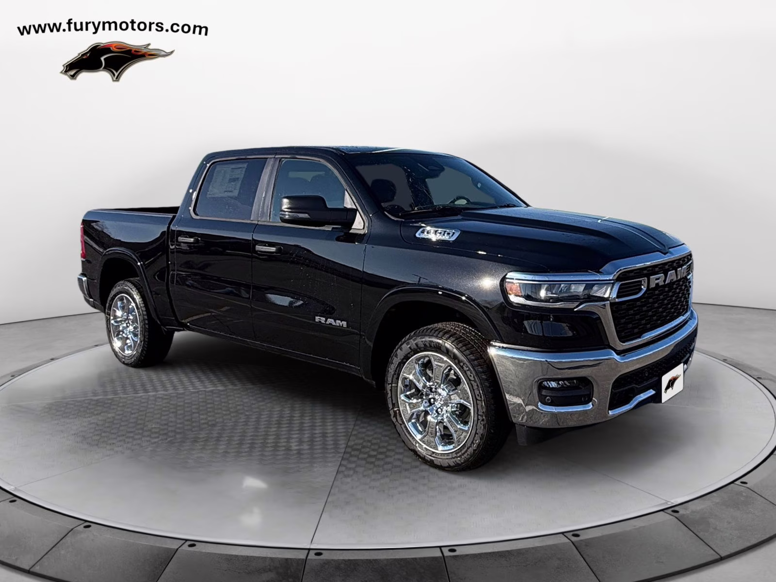2026 Diamond Black Crystal Pearlcoat Ram 1500 Big Horn/Lone Star 4X4 Truck