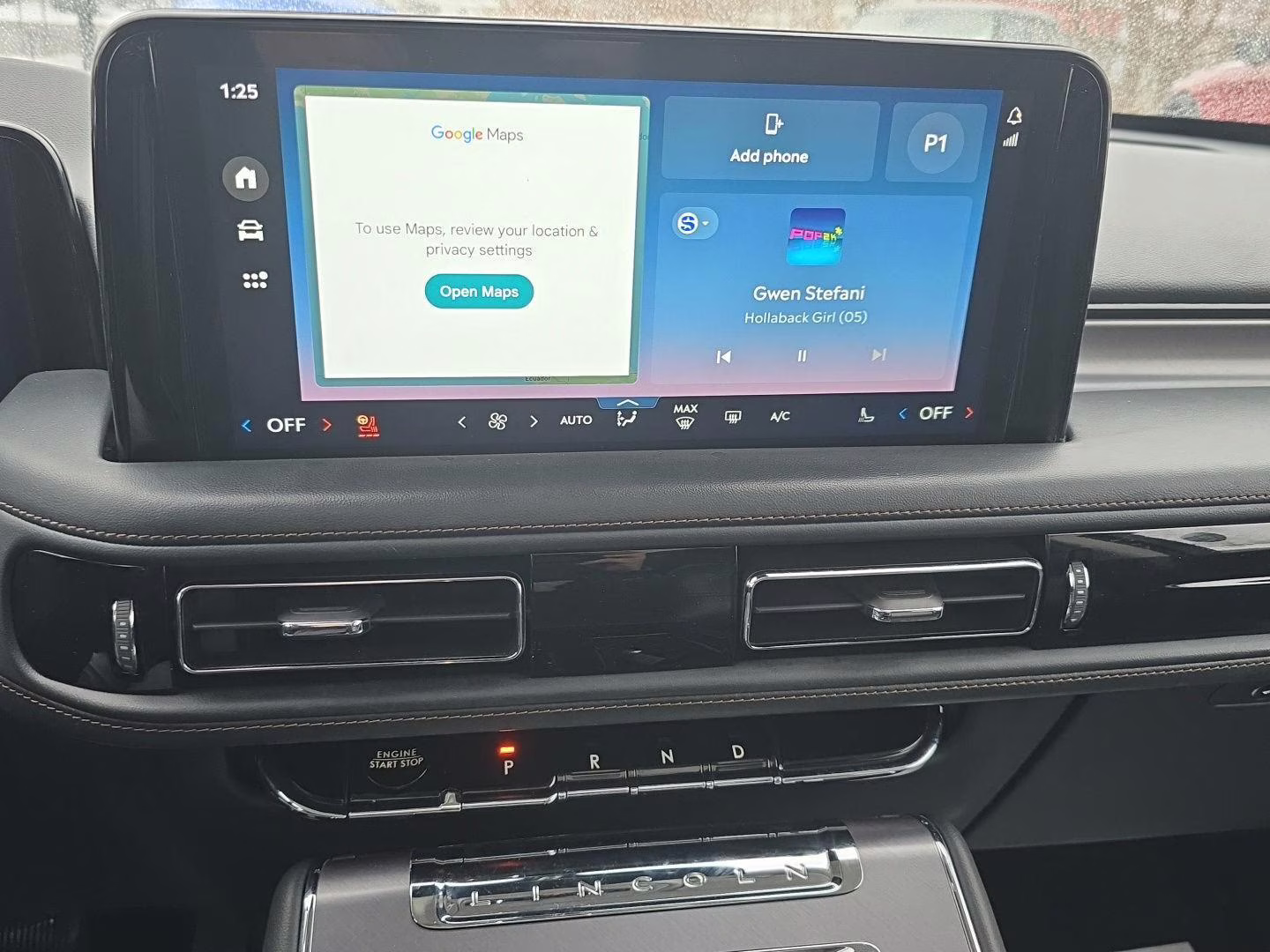 2025 Infinite Black Metallic Clearcoat Lincoln Aviator Premiere AWD SUV