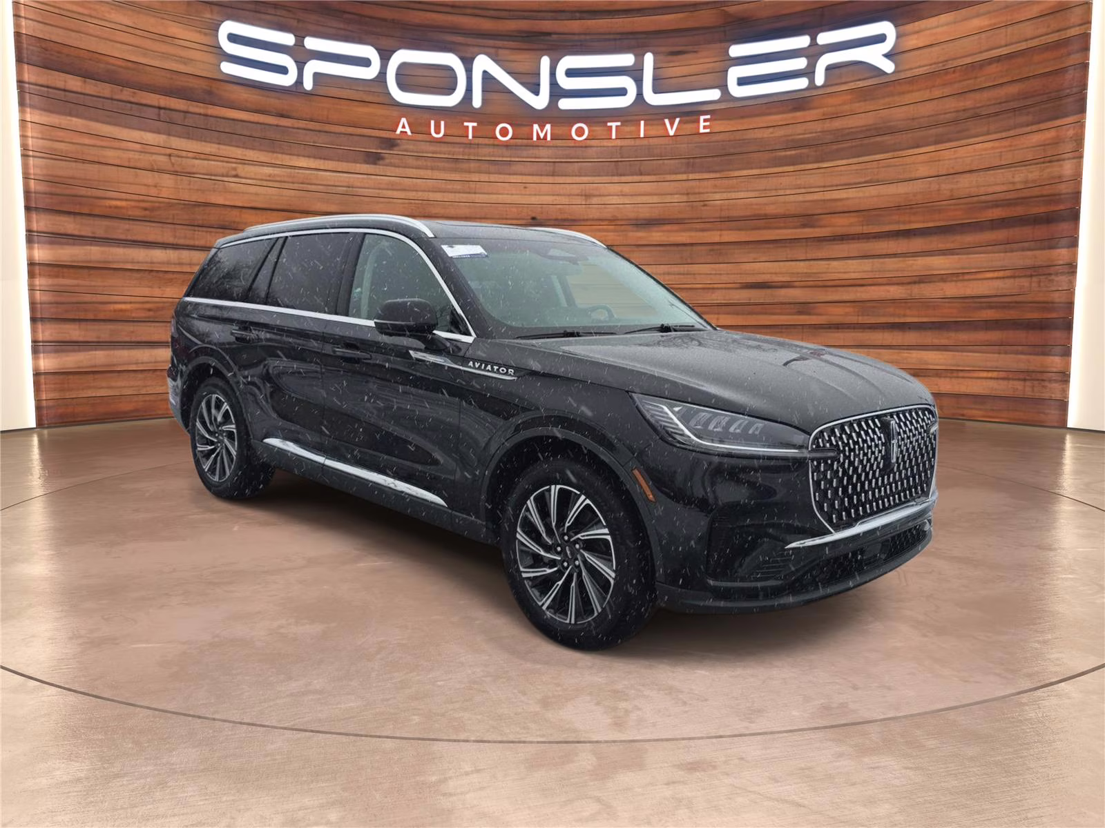 2025 Infinite Black Metallic Clearcoat Lincoln Aviator Premiere AWD SUV