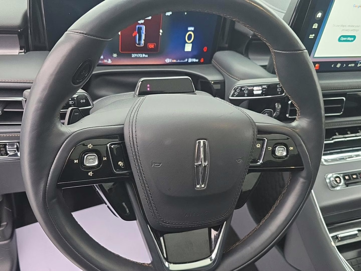 2025 Infinite Black Metallic Clearcoat Lincoln Aviator Premiere AWD SUV